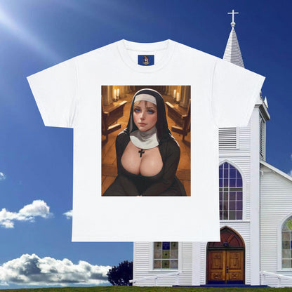 Nun with milkers