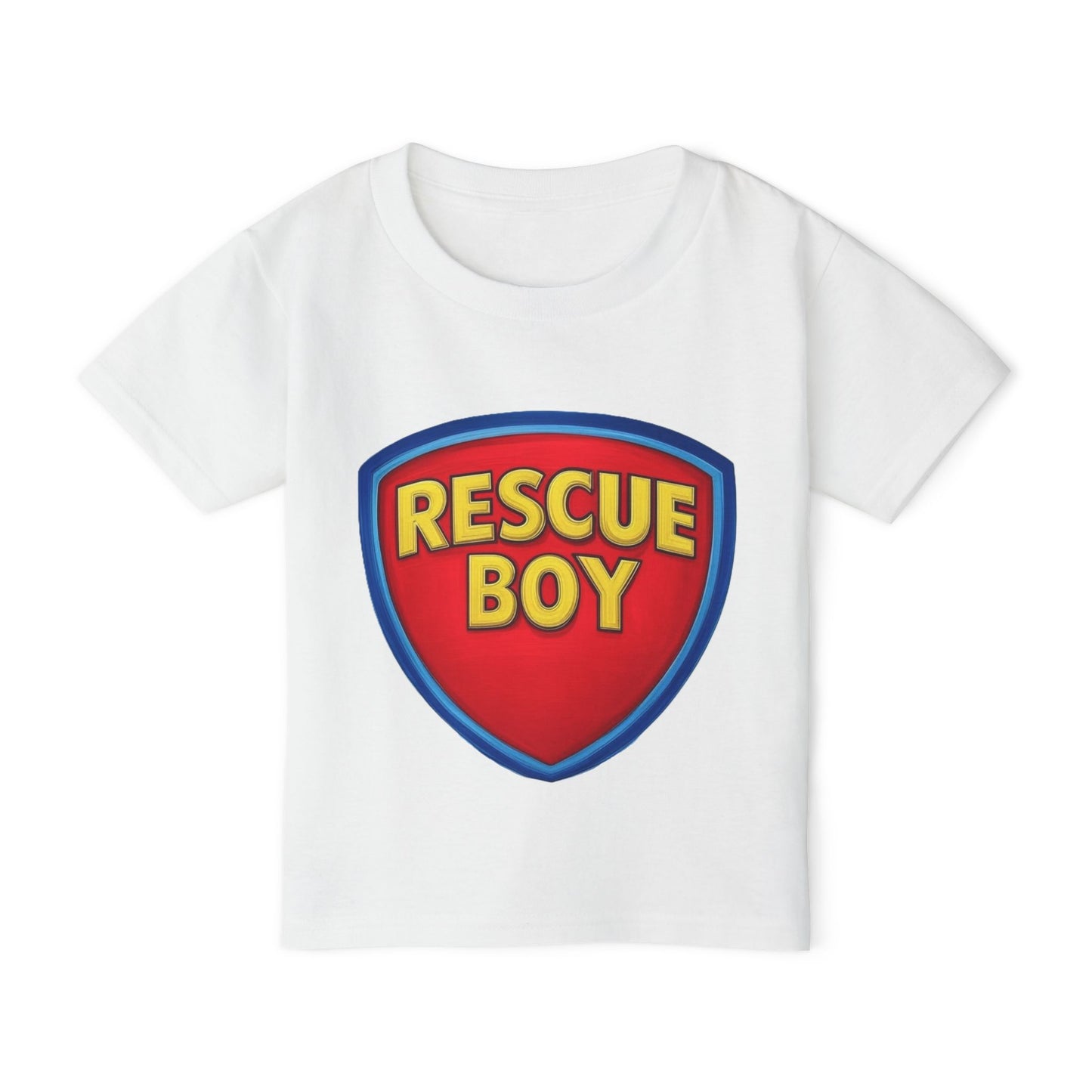 Rescue Boy Toddler T-Shirt | Personalized Superhero Tee