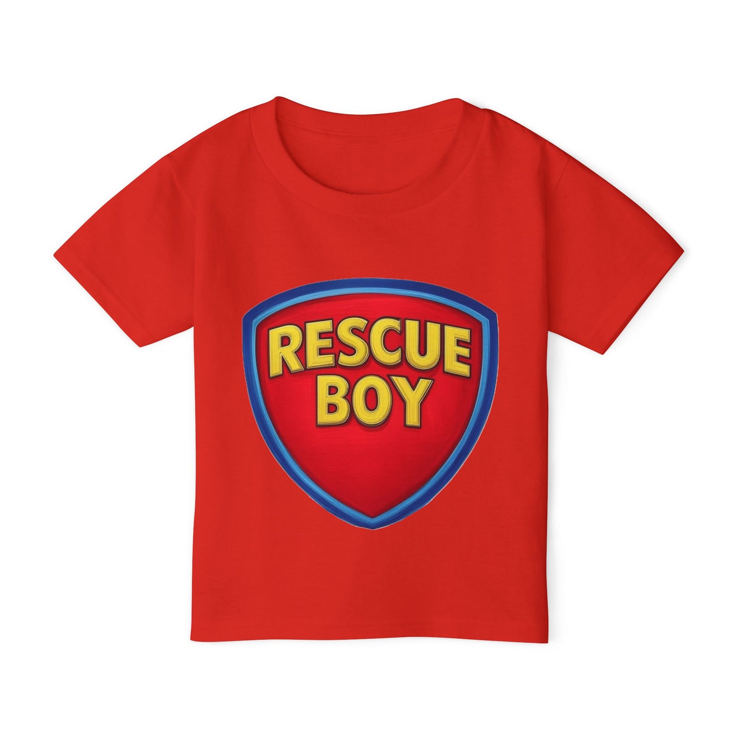 Rescue Boy Toddler T-Shirt | Personalized Superhero Tee