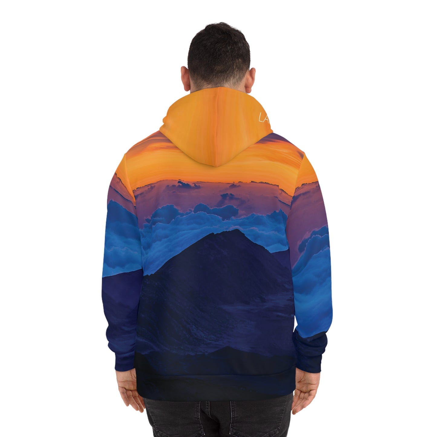 Lagom Sunset Nature Hoodie - Cozy Outdoor Style for Adventurers